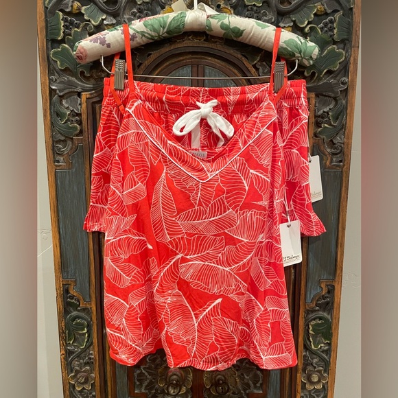PJ Salvage Pants - NWT PJ SALVAGE Leaf Dreams Cami & Shorts Set Womens Size S